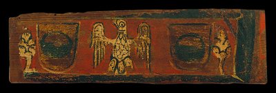 Ceiling panel with an eagle between coats of arms of the Caldes family and plant motifs by Unbekannt Unbekannt